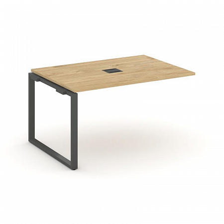 Style Project Проходной наб. элем. перег. стола SN-6O.NSPRG-004 Тиквуд Светлый/Металл Антрацит 1580*