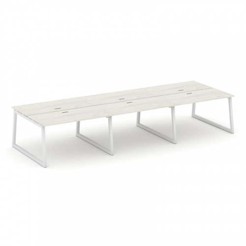 Style Project Рабочая станция 2-х сторон. SN-5T1.DRS-072 Акация Лорка/Металл Антрацит/Заглушка Пласт фото 12