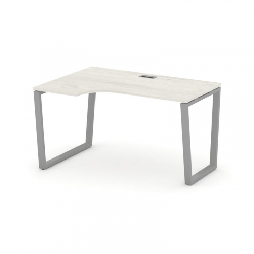 Style Project Стол рабочий эргоном. SN-6T2.SPA-012(L) Акация Лорка/Металл Антрацит/Заглушка Пластик фото 12