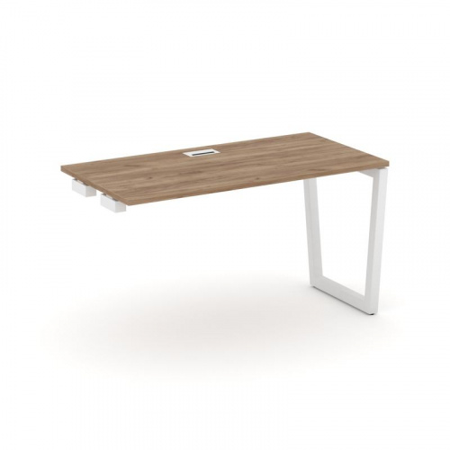 Style Project Стол-приставка к опор. элем. SN-5T2.OPRS-012 Акация Лорка/Металл Антрацит/Заглушка Пла фото 11