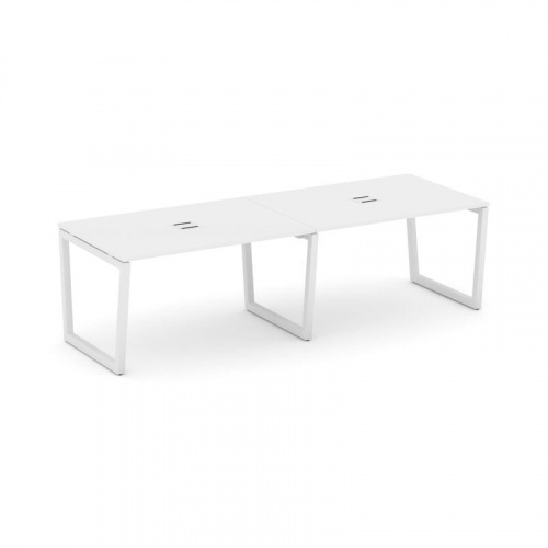 Style Project Стол переговорный SN-5T2.SPRG-013 Акация Лорка/Металл Антрацит/Заглушка Металл Антраци фото 17