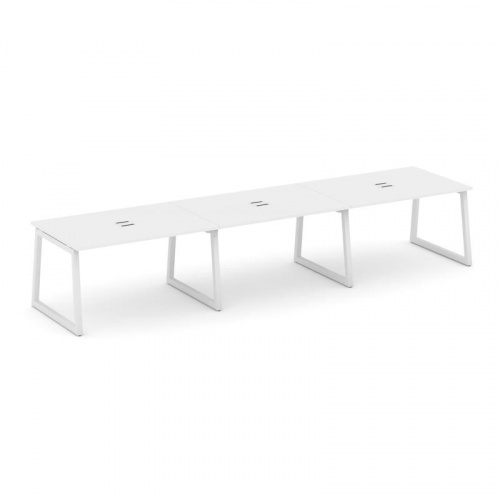 Style Project Стол переговорный SN-5T1.SPRG-022 Акация Лорка/Металл Антрацит/Заглушка Металл Антраци фото 18