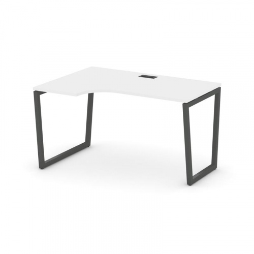 Style Project Стол рабочий эргоном. SN-4T2.SPA-012(L) Акация Лорка/Металл Антрацит/Заглушка Пластик фото 26