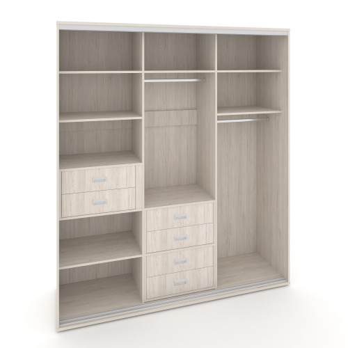 Корпус 3-х секционного шкафа высокого L=2069мм Maris SH.K3-4.1 K6 фото 2