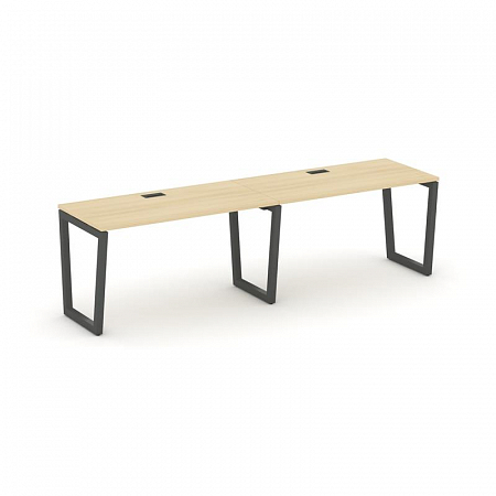 Style Project Рабочая станция 1 сторон. SN-5T2.ORS-001 Акация Лорка/Металл Антрацит/Заглушка Пластик