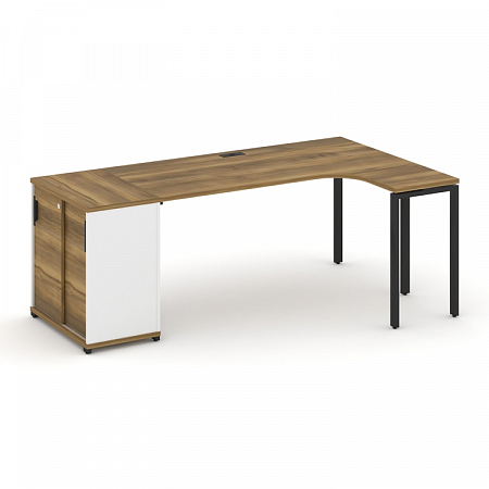 Стол эргономичный с опорным шкафом-купе Concept CN.SA-218(R)