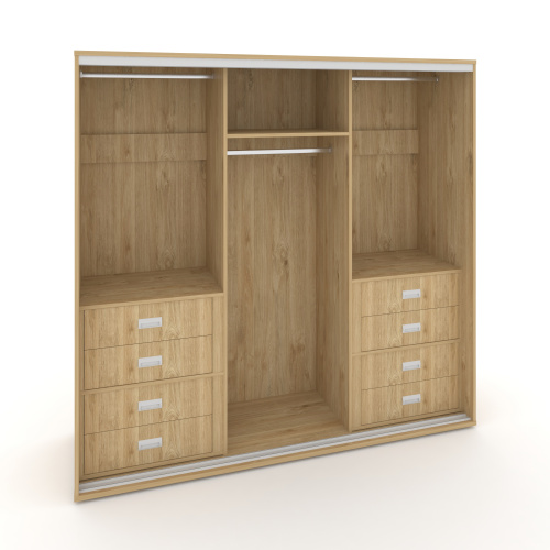 Корпус 3-х секционного шкафа низкого L=2669мм Maris SH.K3-8.2 K5 фото 5