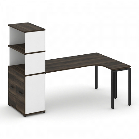Стол эргономичный с опорным распашным шкафом Concept CN.SA-216(R)