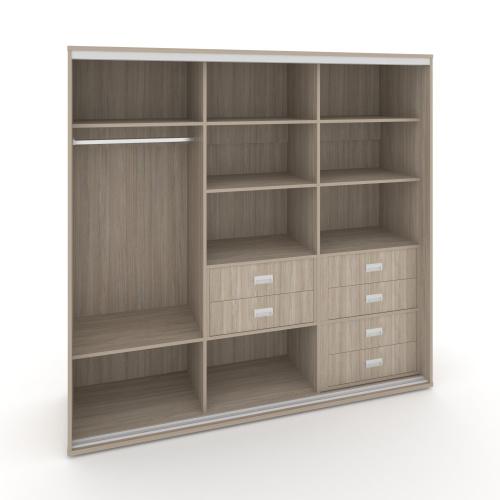 Корпус 3-х секционного шкафа низкого L=1919мм Maris SH.K3-3.2 K3 фото 6