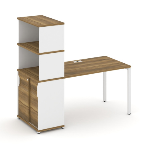 Стол офисный с опорным шкафом-купе Concept CN.SP-242 Стол офисный с опорным шкафом-купе Concept CN.SP-242