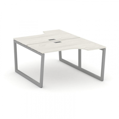 Style Project Рабочая станция эргоном. SN-5T2.DRPA-022 Акация Лорка/Металл Антрацит/Заглушка Пластик фото 12