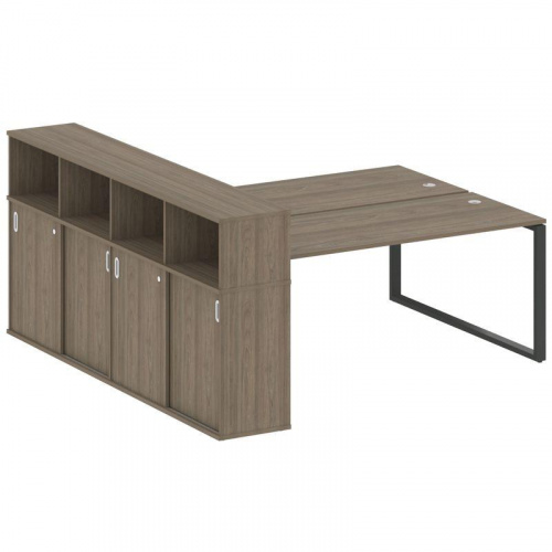 Бенч-система с шкафом-купе на О-обр. м/к Metal System БО.РС-СШК-4.5 фото 2 Бенч-система с шкафом-купе на О-обр. м/к Metal System БО.РС-СШК-4.5 фото 2