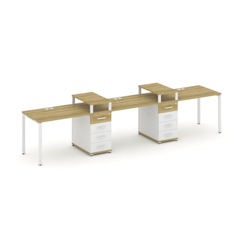 Бенч-система на 3 места с 2 опорными тумбами Concept CN.ORS-449 фото 11 Бенч-система на 3 места с 2 опорными тумбами Concept CN.ORS-449 фото 11