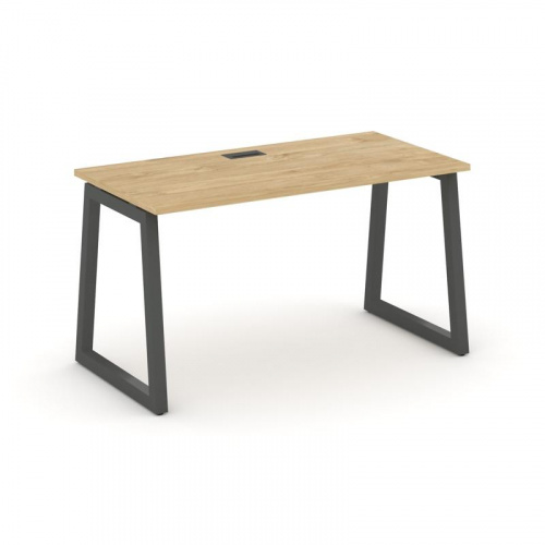 Style Project Стол письменный SN-5T1.SP-015 Акация Лорка/Металл Антрацит/Заглушка Пластик Черный 178 фото 22