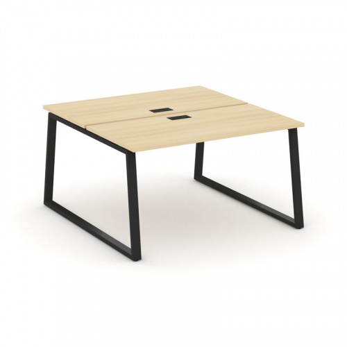 Style Project Рабочая станция 2-х сторон. SN-6T1.DRS-023 Акация Лорка/Металл Антрацит/Заглушка Пласт фото 7