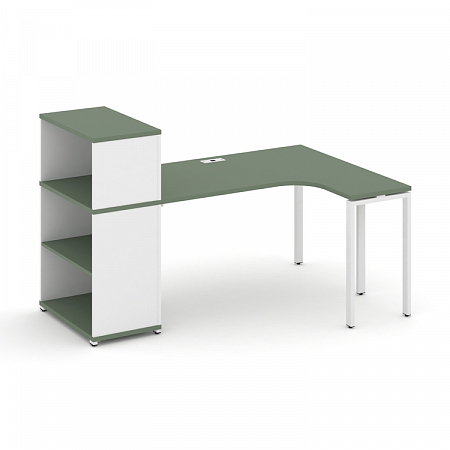 Стол эргономичный с опорным стеллажом Concept CN.SA-206(R)
