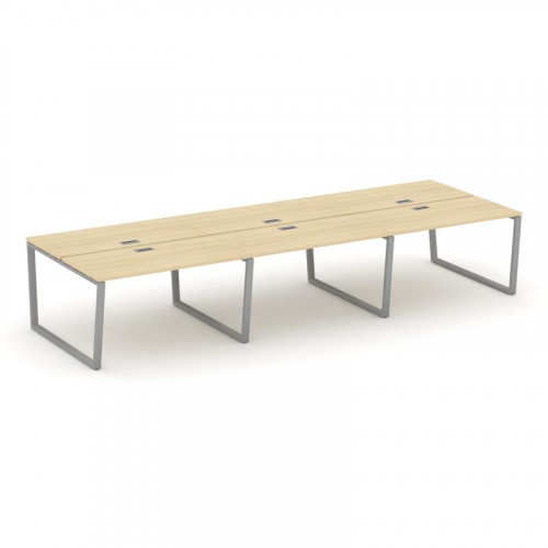 Style Project Рабочая станция 2-х сторон. SN-6T2.DRS-083 Акация Лорка/Металл Антрацит/Заглушка Пласт фото 20