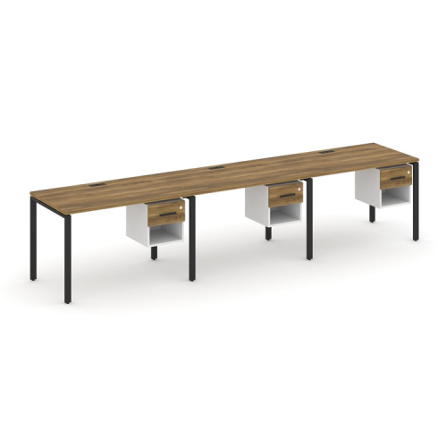 Бенч-система на 3 места с подвесными тумбами Concept CN.ORS-138 фото 7