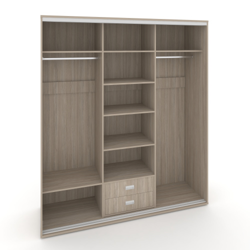 Корпус 3-х секционного шкафа высокого L=1769мм Maris SH.K3-2.1 K1 фото 4