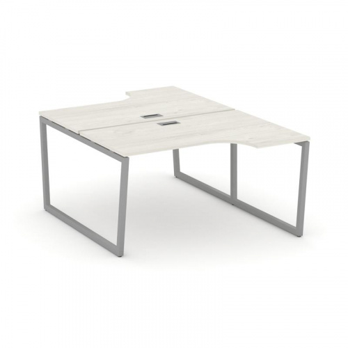 Style Project Рабочая станция эргоном. SN-4T2.DRPA-022 Акация Лорка/Металл Антрацит/Заглушка Пластик фото 11