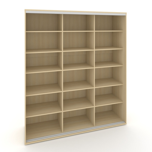 Корпус 3-х секционного шкафа высокого L=2369мм Maris SH.K3-6.1 K8