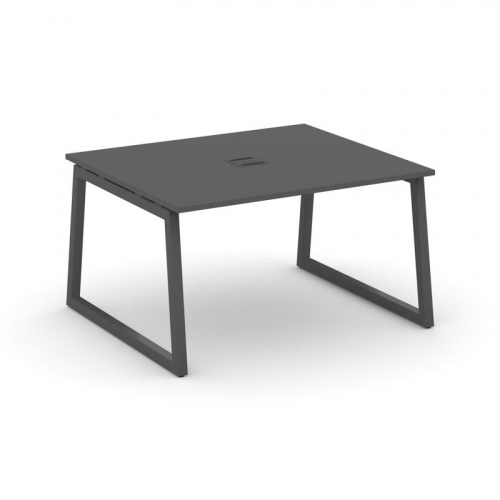 Style Project Стол переговорный SN-5T1.SPRG-033 Акация Лорка/Металл Антрацит/Заглушка Металл Антраци фото 27