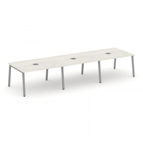 Style Project Стол переговорный SN-6A.SPRG-052 Дуб Наварра/Металл Антрацит 3540*1180*750 фото 6 Style Project Стол переговорный SN-6A.SPRG-052 Дуб Наварра/Металл Антрацит 3540*1180*750 фото 6