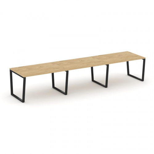 Style Project Стол переговорный SN-6T2.SPRG-021.3 Акация Лорка/Металл Антрацит 2940*980*750 Style Project Стол переговорный SN-6T2.SPRG-021.3 Акация Лорка/Металл Антрацит 2940*980*750