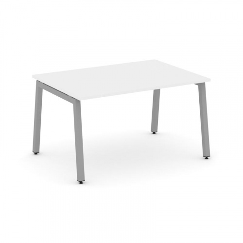 Style Project Стол переговорный SN-5A.SPRG-002.3 Дуб Наварра/Металл Белый 1180*980*750 фото 13