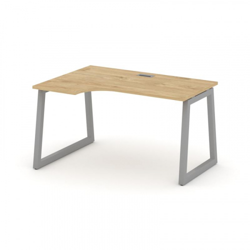 Style Project Стол рабочий эргоном. SN-5T1.SPA-001(L) Акация Лорка/Металл Антрацит/Заглушка Пластик фото 2 Style Project Стол рабочий эргоном. SN-5T1.SPA-001(L) Акация Лорка/Металл Антрацит/Заглушка Пластик фото 2