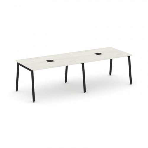 Style Project Стол переговорный SN-4A.SPRG-013 Белый/Металл Белый 2760*980*750