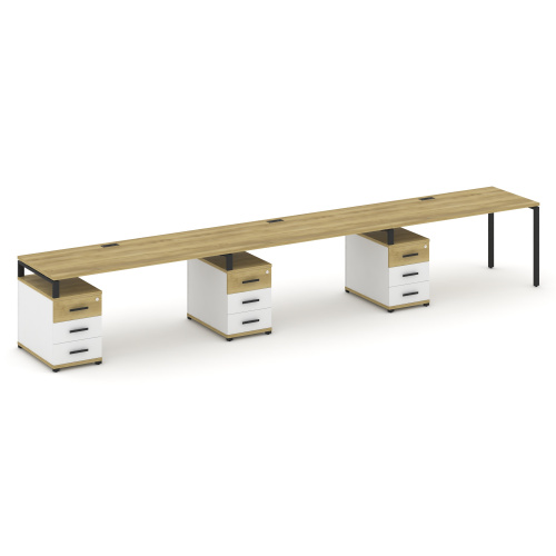 Бенч-система на 3 места с 3 опорными тумбами Concept CN.ORS-344 фото 6 Бенч-система на 3 места с 3 опорными тумбами Concept CN.ORS-344 фото 6