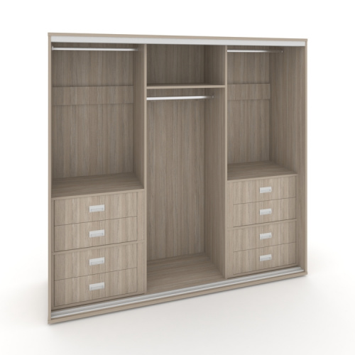 Корпус 3-х секционного шкафа низкого L=2069мм Maris SH.K3-4.2 K5 фото 6