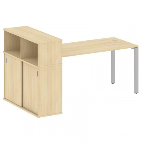 Стол письменный с шкафом-купе на П-обр. м/к Metal System БП.РС-СШК-3.4 фото 11 Стол письменный с шкафом-купе на П-обр. м/к Metal System БП.РС-СШК-3.4 фото 11