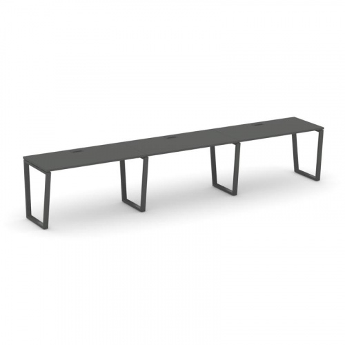 Style Project Рабочая станция 1 сторон. SN-6T2.ORS-043 Акация Лорка/Металл Антрацит/Заглушка Пластик фото 27