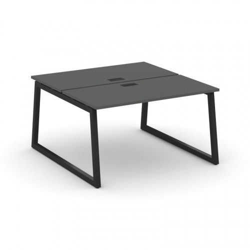 Style Project Рабочая станция 2-х сторон. SN-5T1.DRS-004 Акация Лорка/Металл Антрацит/Заглушка Пласт фото 6