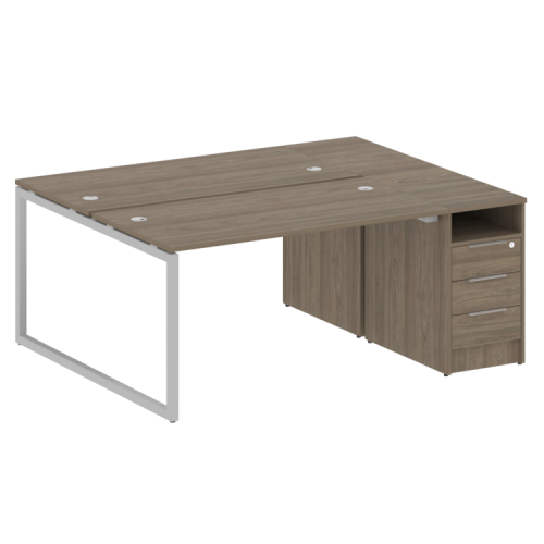 Бенч-система с тумбой на О-обр. м/к Metal System Quattro 40БО.РС-СТП-2.3 фото 3 Бенч-система с тумбой на О-обр. м/к Metal System Quattro 40БО.РС-СТП-2.3 фото 3