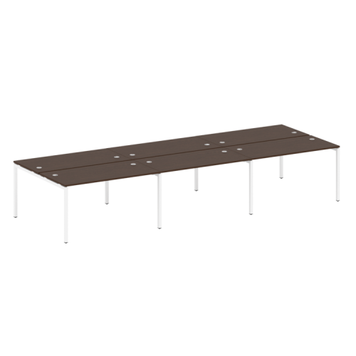 Бенч-система на 6 рабочих мест на П-обр. м/к Metal System Quattro 40БП.СМ-6.3 фото 5 Бенч-система на 6 рабочих мест на П-обр. м/к Metal System Quattro 40БП.СМ-6.3 фото 5