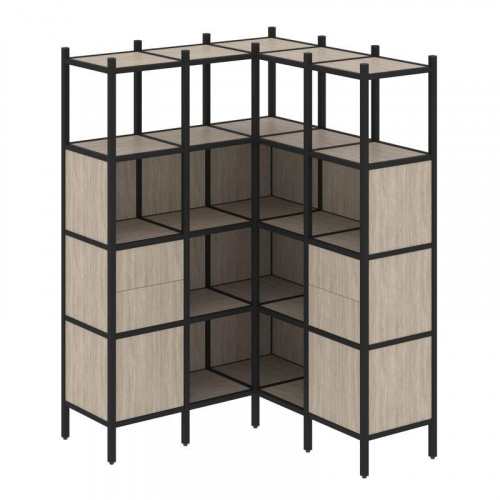 Стеллаж офисный угловой Loft VR.L-33 фото 3