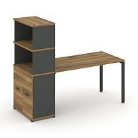 Стол офисный с опорным распашным шкафом Concept CN.SP-232