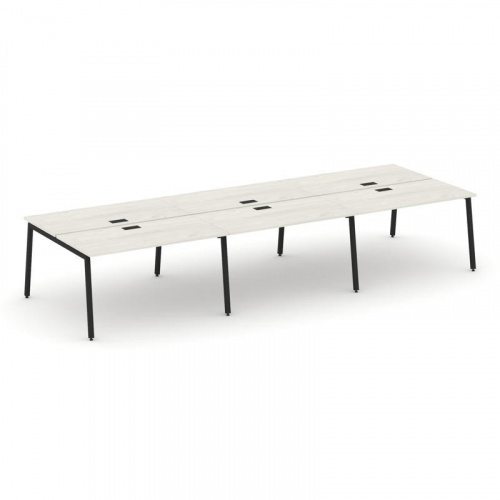 Style Project Рабочая станция 2-х сторон. SN-4A.DRS-083 Акация Лорка/Металл Антрацит 4140*1632*750 фото 7