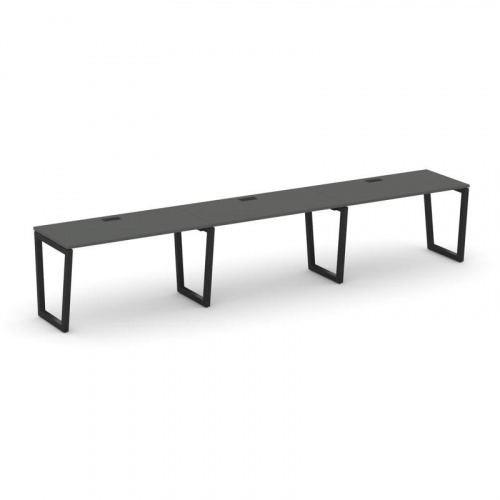 Style Project Рабочая станция 1 сторон. SN-5T2.ORS-032 Акация Лорка/Металл Антрацит/Заглушка Пластик фото 5