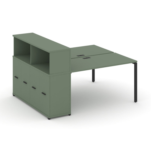 Бенч-система с опорным распашным шкафом Concept CN.DRS-226 Бенч-система с опорным распашным шкафом Concept CN.DRS-226