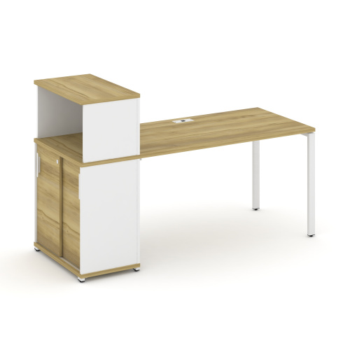 Стол офисный с опорным шкафом-купе Concept CN.SP-239 фото 3 Стол офисный с опорным шкафом-купе Concept CN.SP-239 фото 3