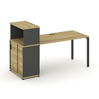 Стол офисный с опорным шкафом-купе Concept CN.SP-240