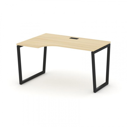 Style Project Стол рабочий эргоном. SN-4T2.SPA-012(L) Акация Лорка/Металл Антрацит/Заглушка Пластик фото 19