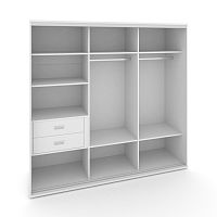 Корпус 3-х секционного шкафа низкого L=2369мм Maris SH.K3-6.2 K6