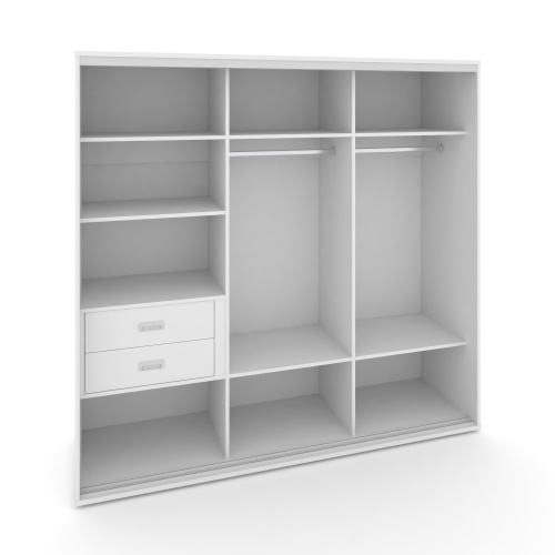 Корпус 3-х секционного шкафа низкого L=2369мм Maris SH.K3-6.2 K6 фото 7