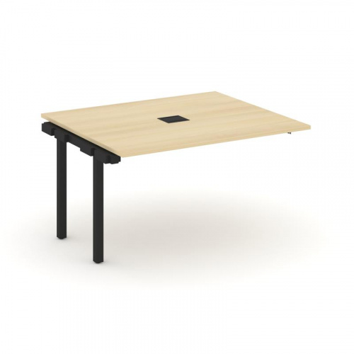 Style Project Проходной наб. элем. перег. стола SN-5P.NSPRG-032 Дуб Наварра/Металл Белый 1180*1180*7 фото 20