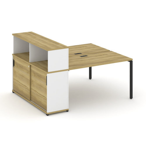 Бенч-система с опорным шкафом-купе с надставкой Concept CN.DRS-239 фото 6 Бенч-система с опорным шкафом-купе с надставкой Concept CN.DRS-239 фото 6